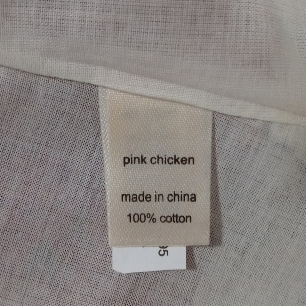 🌺HTF Pink Chicken🌺 - Indira Cotton Dress - Picture 13 of 16